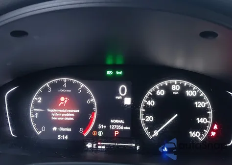 2022 Honda Civic Sport z USA, uszkodzony, nr VIN 2HGFE2F56NH540130